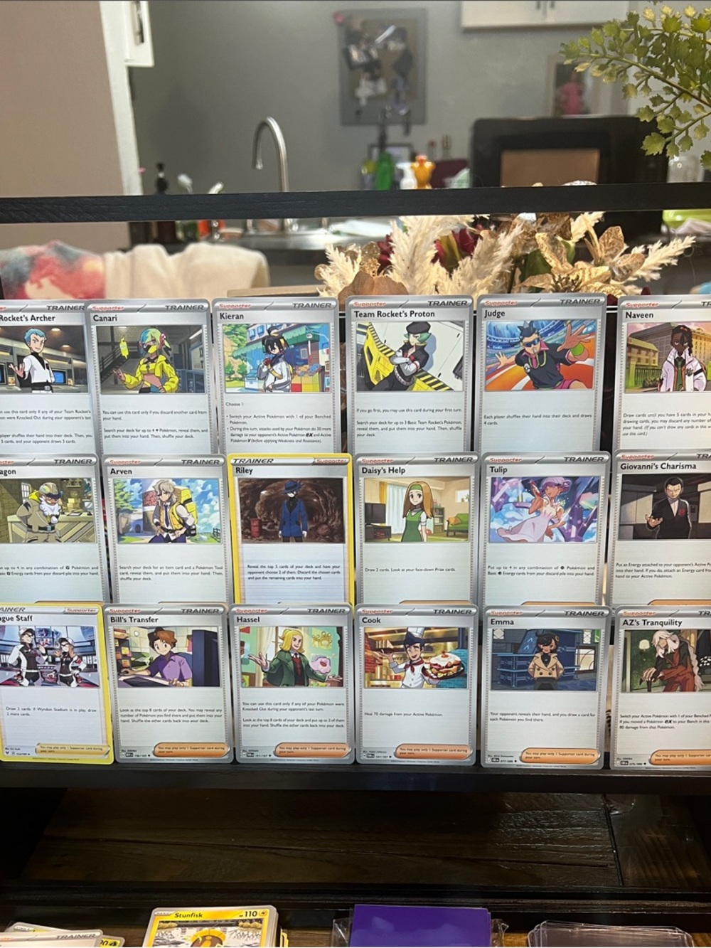 Pokemon 16-Card Lot/ All trainers/ Near Mint. Includes Canari, Team Rocket